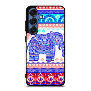TRIBAL ORNAMENTSTOCK VECTOR ELEPANT Samsung Galaxy S25 Case