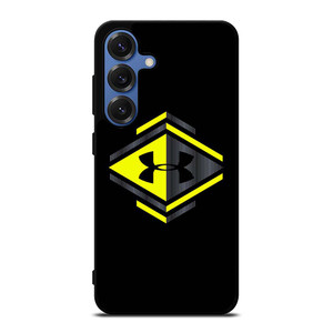UNDER ARMOUR LOGO YELLOW Samsung Galaxy S25 Case