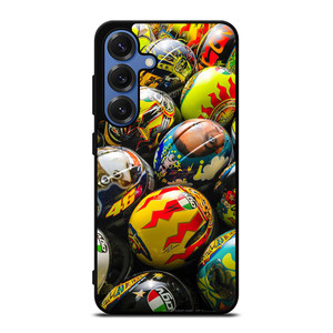 VALENTINO ROSSI AGV COLLECTION HELMETS Samsung Galaxy S25 Case