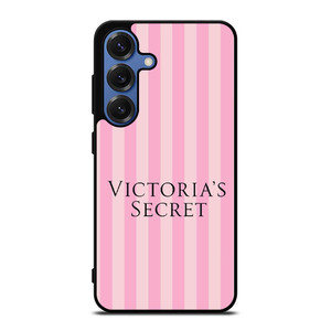 VICTORIA'S SECRET LOGO PINK STRIPE Samsung Galaxy S25 Case