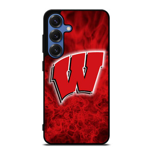 WISCONSIN BADGER LOGO Samsung Galaxy S25 Case WISCONSIN BADGER LOGO Samsung Galaxy S25 Case