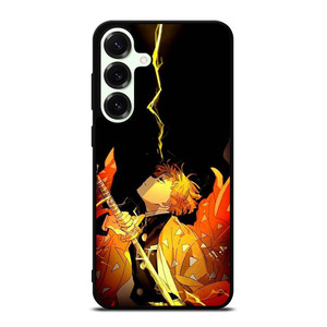 ANIME DEMON HUNTERKIMETSU NO YAIBA SHUIGETSU YELLOW THUNDER Samsung Galaxy S25 Plus Case