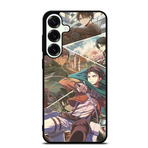 ATTACK ON TITAN COLLAGE WAR Samsung Galaxy S25 Plus Case