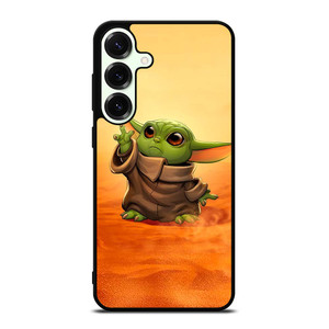 BABY YODA CARTOON STAR WARS Samsung Galaxy S25 Plus Case BABY YODA CARTOON STAR WARS Samsung Galaxy S25 Plus Case