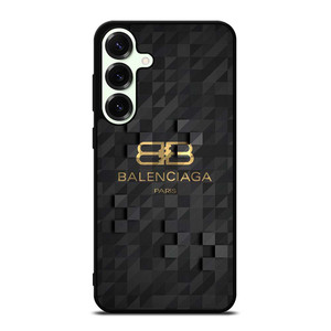 BALENCIAGA BLACK CUBE LOGO Samsung Galaxy S25 Plus Case