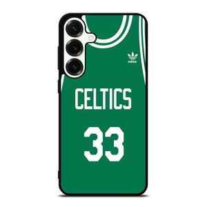 BOSTON CELTICS LARRY BIRD 33 JERSEY Samsung Galaxy S25 Plus Case