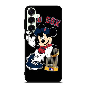 BOSTON RED SOX MICKEY MOUSE Samsung Galaxy S25 Plus Case