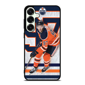 CONNOR MCDAVID ACT HOCKEY OILERS Samsung Galaxy S25 Plus Case
