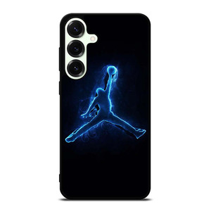 COOL AIR JORDAN LOGO BLUE Samsung Galaxy S25 Plus Case