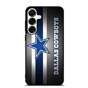 DALLAS COWBOYS FOOTBALL SILVER STRIPS Samsung Galaxy S25 Plus Case