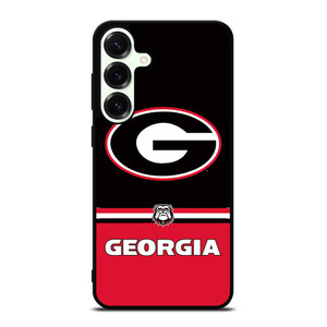 GEORGIA BULDOGS STRIPS Samsung Galaxy S25 Plus Case