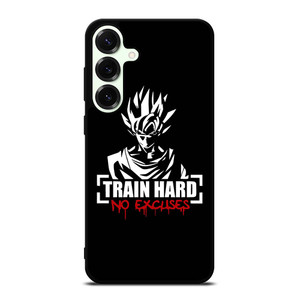 GOKU TRAIN HARD NO EXCUSES Samsung Galaxy S25 Plus Case