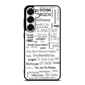 GREY'S ANATOMY STORY Samsung Galaxy S25 Plus Case GREY'S ANATOMY STORY Samsung Galaxy S25 Plus Case