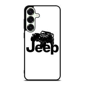 JEEP BLACK LOGO Samsung Galaxy S25 Plus Case
