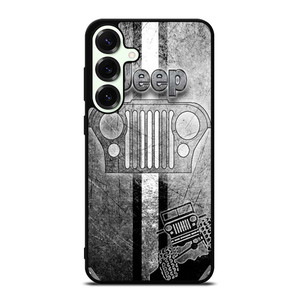 JEEP LOGO SILVER Samsung Galaxy S25 Plus Case