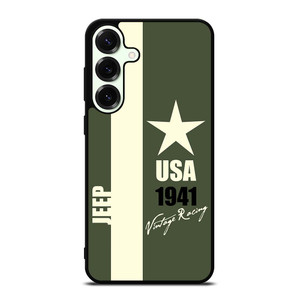 JEEP VINTAGE RACING USA Samsung Galaxy S25 Plus Case