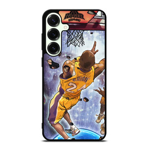LA LAKERS KOBE BRYANT JUMP ART Samsung Galaxy S25 Plus Case