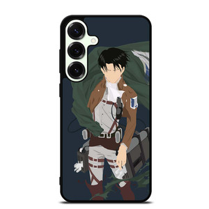 LEVI ACKERMAN ATTTACK ON TITAN ANIME ACT Samsung Galaxy S25 Plus Case