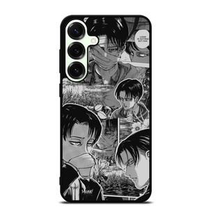 LEVI ACKERMAN ATTTACK ON TITAN MANGA Samsung Galaxy S25 Plus Case