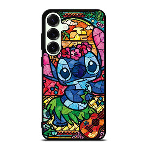 LILO & STITCH STAINED GLASS Samsung Galaxy S25 Plus Case