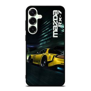 MAZDA RX7 SPEEDRACER YELLOW Samsung Galaxy S25 Plus Case