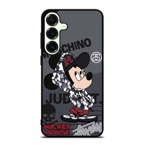 MICKEY MOUSE CAMO X MOSCHINO X STUSSY Samsung Galaxy S25 Plus Case