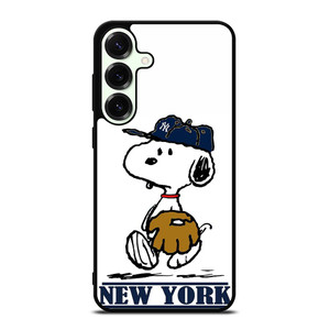NEW YORK YANKEES SNOOPY Samsung Galaxy S25 Plus Case