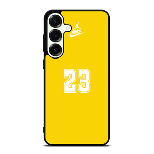 NIKE 23 YELLOW AIR JORDAN Samsung Galaxy S25 Plus Case