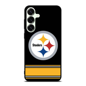 PITTSBURGH STEELERS LOGO STRIPE Samsung Galaxy S25 Plus Case