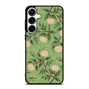 RIFLE PAPER EMERALD PEONIES Samsung Galaxy S25 Plus Case