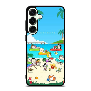 SNOOPY THE PEANUTS BEACH Samsung Galaxy S25 Plus Case