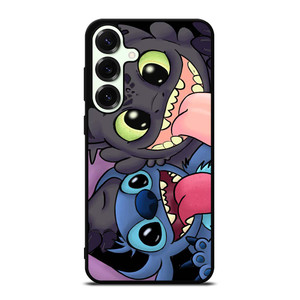 STITCH AND TOOTHLESS CARTOON Samsung Galaxy S25 Plus Case
