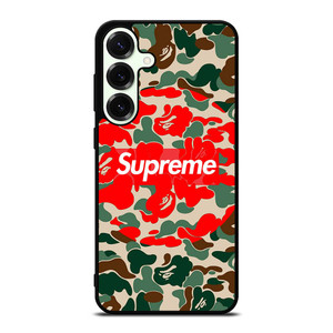 SUPREME BAPE CAMO Samsung Galaxy S25 Plus Case SUPREME BAPE CAMO Samsung Galaxy S25 Plus Case