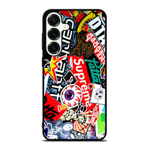 SUPREME STICKER AND OTHER BRAND Samsung Galaxy S25 Plus Case