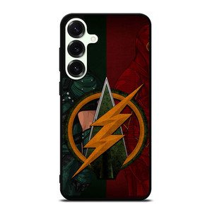 THE FLASH GREEN ARROW LOGO DC Samsung Galaxy S25 Plus Case THE FLASH GREEN ARROW LOGO DC Samsung Galaxy S25 Plus Case