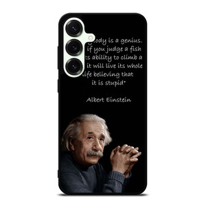 THE GENIUS ALBERT EINSTEIN QUOTE Samsung Galaxy S25 Plus Case
