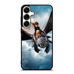 TOOTHLESS AND HICCUP TRAIN YOUR DRAGON Samsung Galaxy S25 Plus Case TOOTHLESS AND HICCUP TRAIN YOUR DRAGON Samsung Galaxy S25 Plus Case