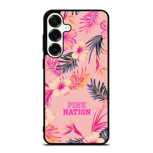 VICTORIA SECRET PINK NATION FLORAL BG Samsung Galaxy S25 Plus Case