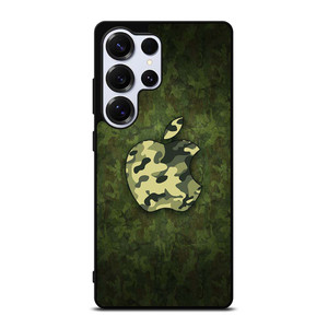 APPLE LOGO CAMO GREEN Samsung Galaxy S25 Ultra Case
