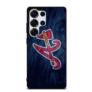 ATLANTA BRAVES MLB LOGO LANDSCAPE Samsung Galaxy S25 Ultra Case