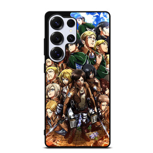 ATTACK ON TITAN ALL CHARACTER Samsung Galaxy S25 Ultra Case