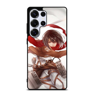 ATTACK ON TITAN MIKASA ACKERMAN RED Samsung Galaxy S25 Ultra Case ATTACK ON TITAN MIKASA ACKERMAN RED Samsung Galaxy S25 Ultra Case