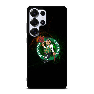 BOSTON CELTICS LOGO ART Samsung Galaxy S25 Ultra Case