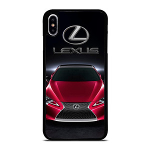 LEXUS RED CAR LOGO iPhone XS Max Case LEXUS RED CAR LOGO iPhone XS Max Case
