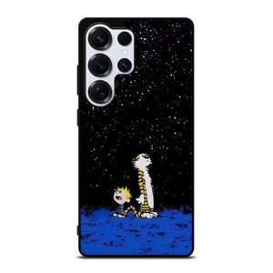 Calvin And Hobbes Looking Star Samsung Galaxy S25 Ultra Case