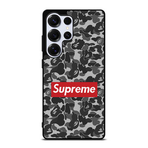 CAMO BAPE SUPREME GREY Samsung Galaxy S25 Ultra Case CAMO BAPE SUPREME GREY Samsung Galaxy S25 Ultra Case