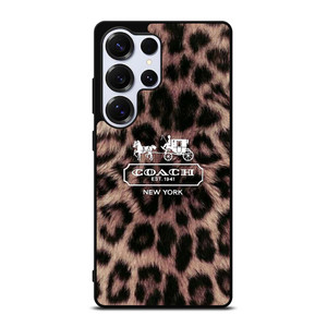 COACH NEW YORK LEOPARD Samsung Galaxy S25 Ultra Case