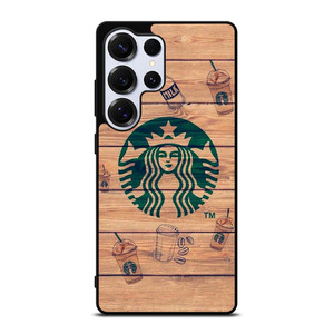 COFFEESHOP STARBUCK WOODEN LOGO Samsung Galaxy S25 Ultra Case