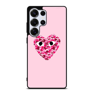 COMME DES GARCONS BAPE LOGO PINK Samsung Galaxy S25 Ultra Case