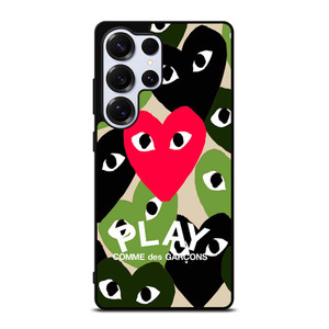 COMME DES GARCONS PLAY BAPE Samsung Galaxy S25 Ultra Case